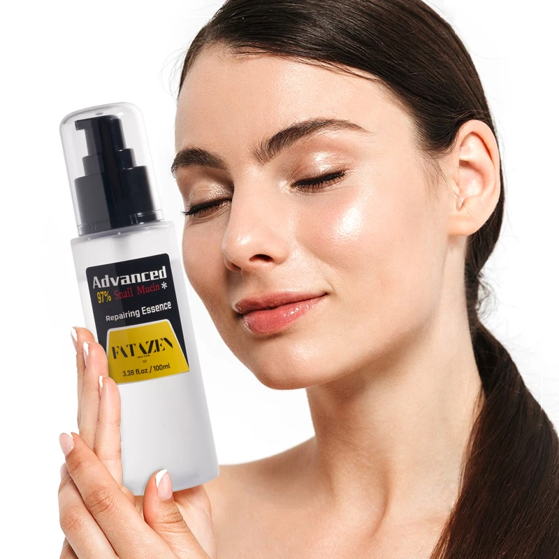 FATAZEN Beauty Products Organic Snail Mucin Repairing Essence For Dry Skin Boosting Skin Care Moisturizing Snail Facial Serum