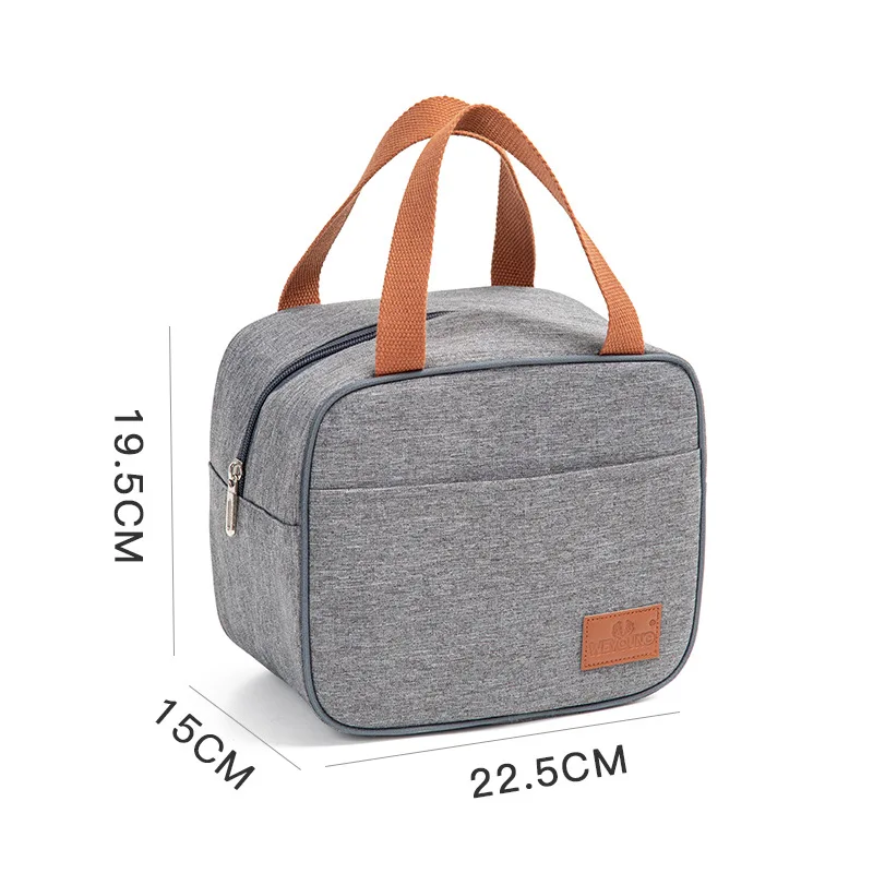HZAILU Portable Picnic insulation bag Custom Logo cooler Lunch thermo bag School Food Storage Bags