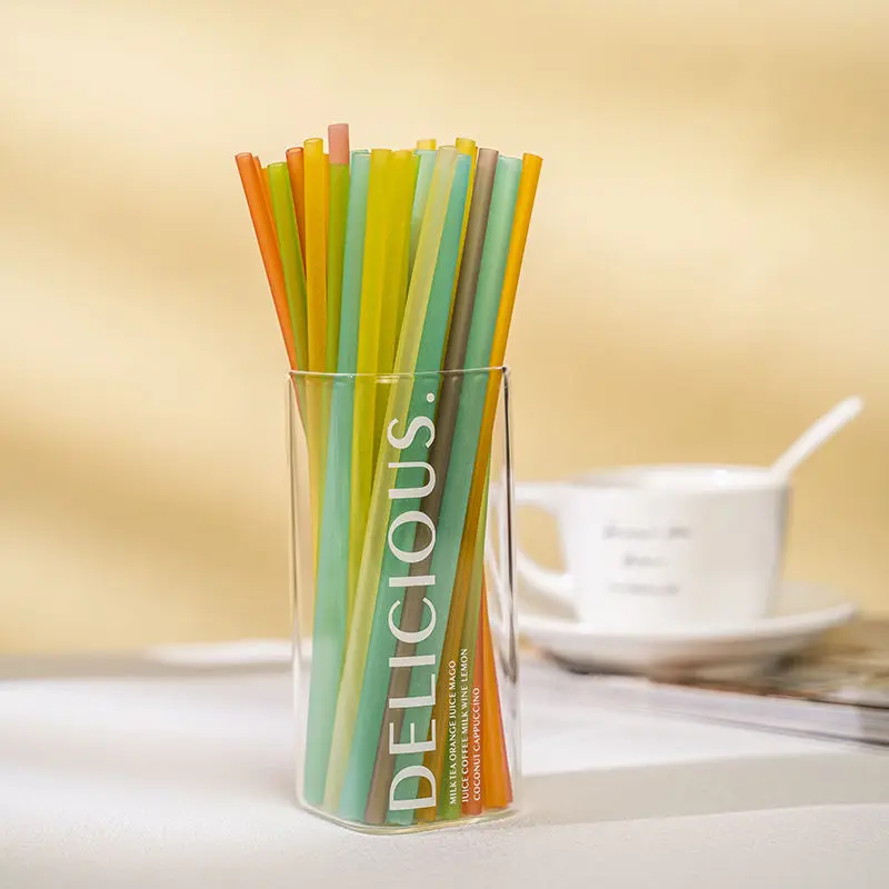 New Product Disposable Natural Biodegradable Drinking Rice Wheat Straws