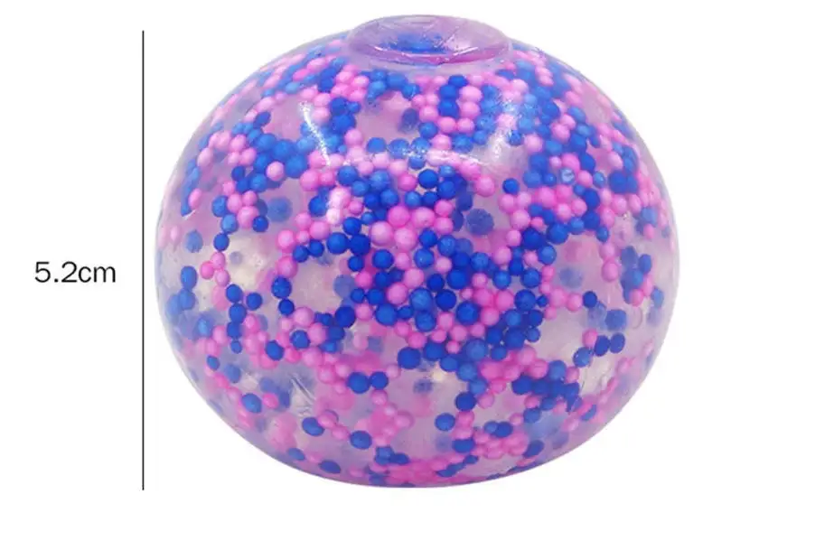 10cm Colorful DNA Stress Ball Anti-stress Ball Fidget Toys For Kids Adults Playing