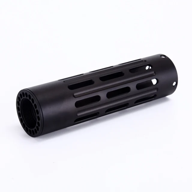 
10' Free Float AR15 .223 Aluminum hand guard parts Customized machining service 