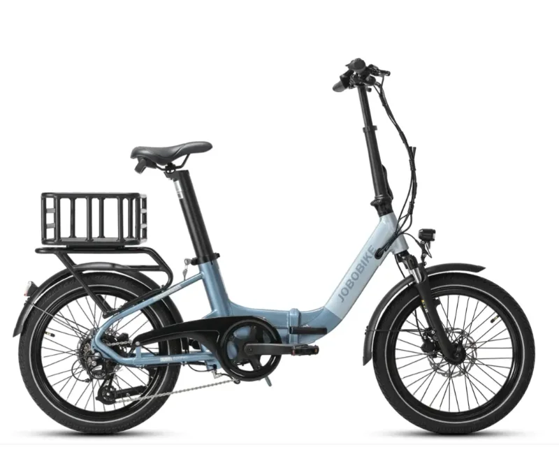 EU 36V 250W Folding e-Bike with Aluminum Alloy Frame  7-Speed  Digital Sensor LCD Display 50KM Range
