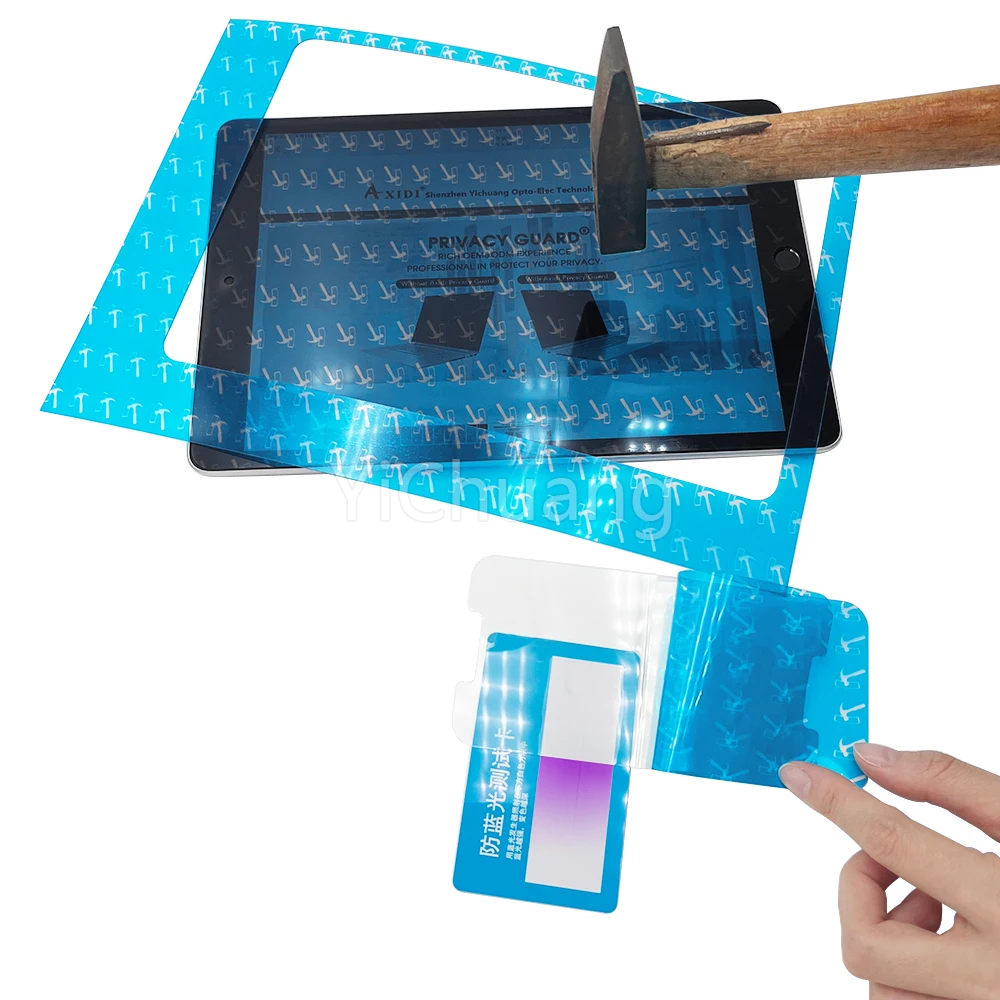 Ноль в наличии, перфоратор Nano PET Anti Shock Blue Light Cut 300*200 мм, листовой материал для планшетов/мобильных моделей, защита экрана