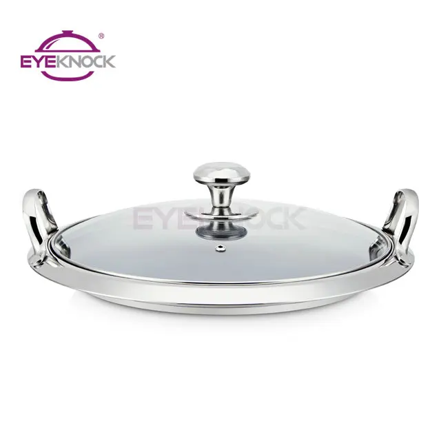 Hot sale stainless steel frypan nonstick griddle pan