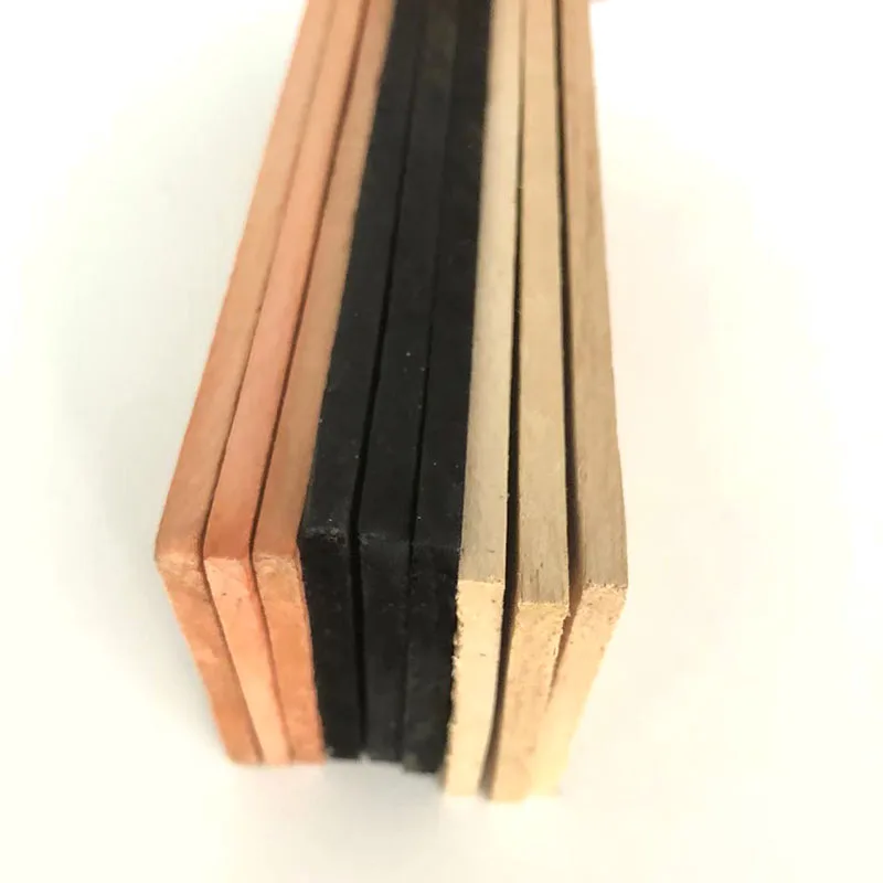 Wholesale High Quality Soft Wood Slat Cheap Poplar Wood Black Wood Pencil Slat For Produce Pencil