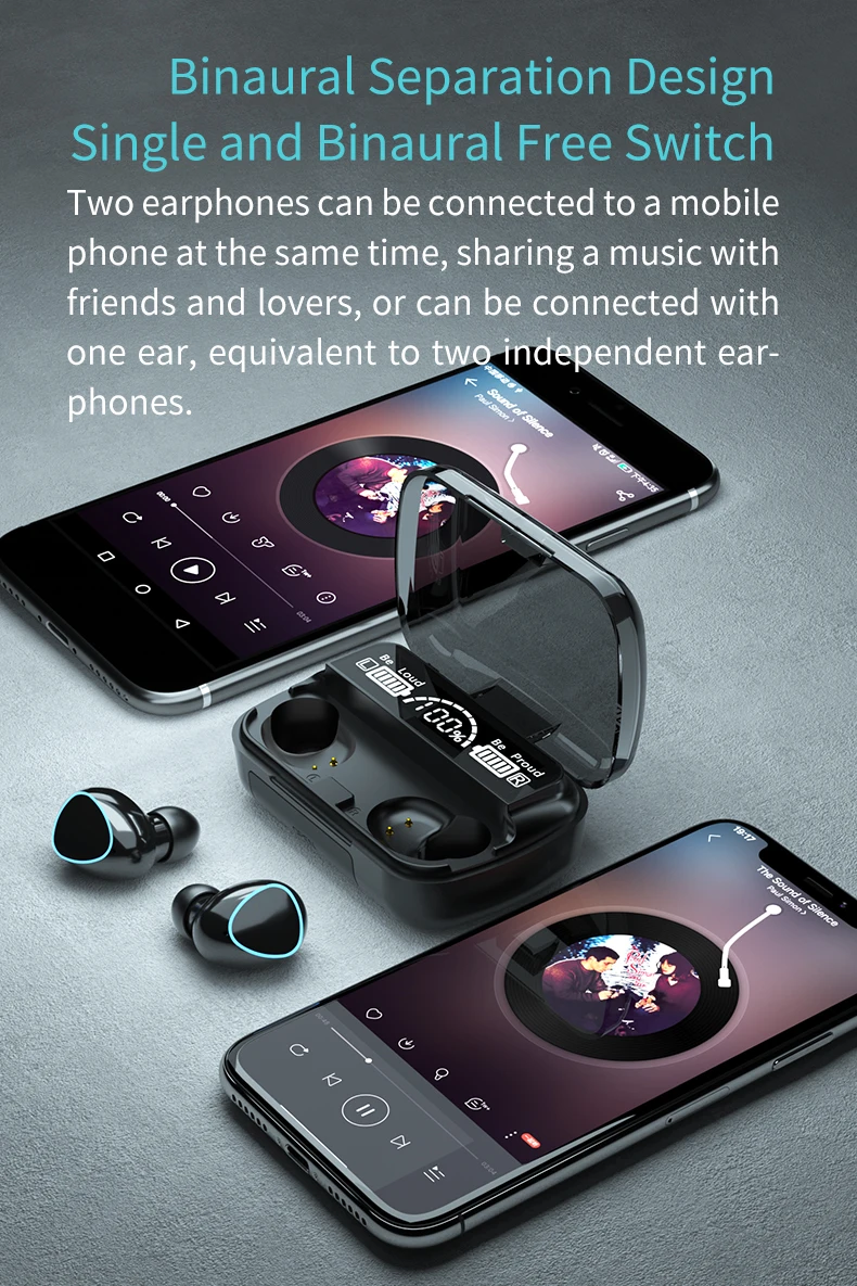m10 tws earbuds