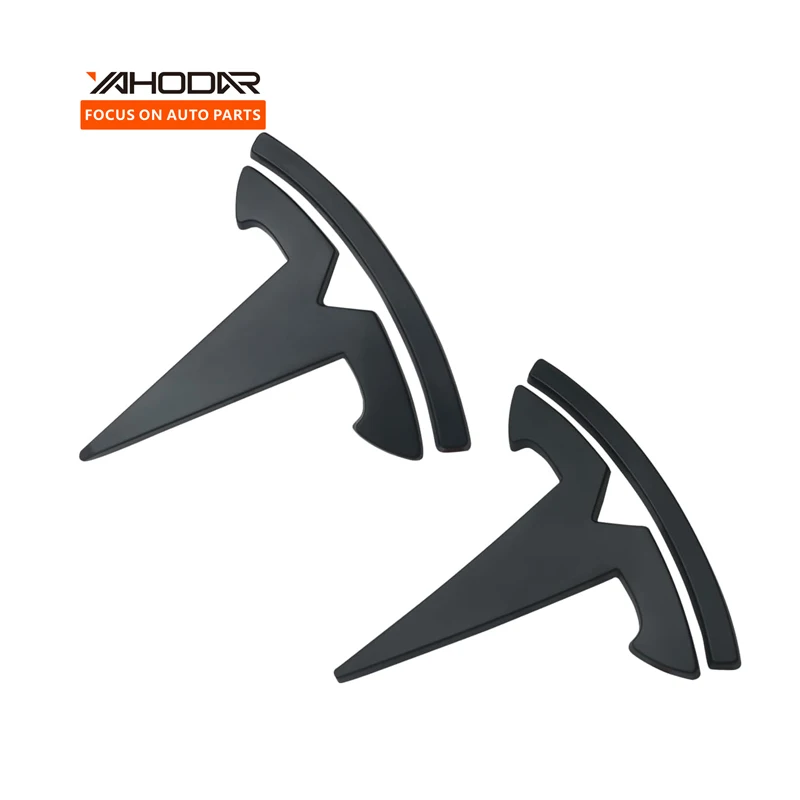 Auto Accessories Tesla Front And Rear Badge Hood Metal Logo For Model 3 Replacement Metal Emblem Trunk Badge Sticker