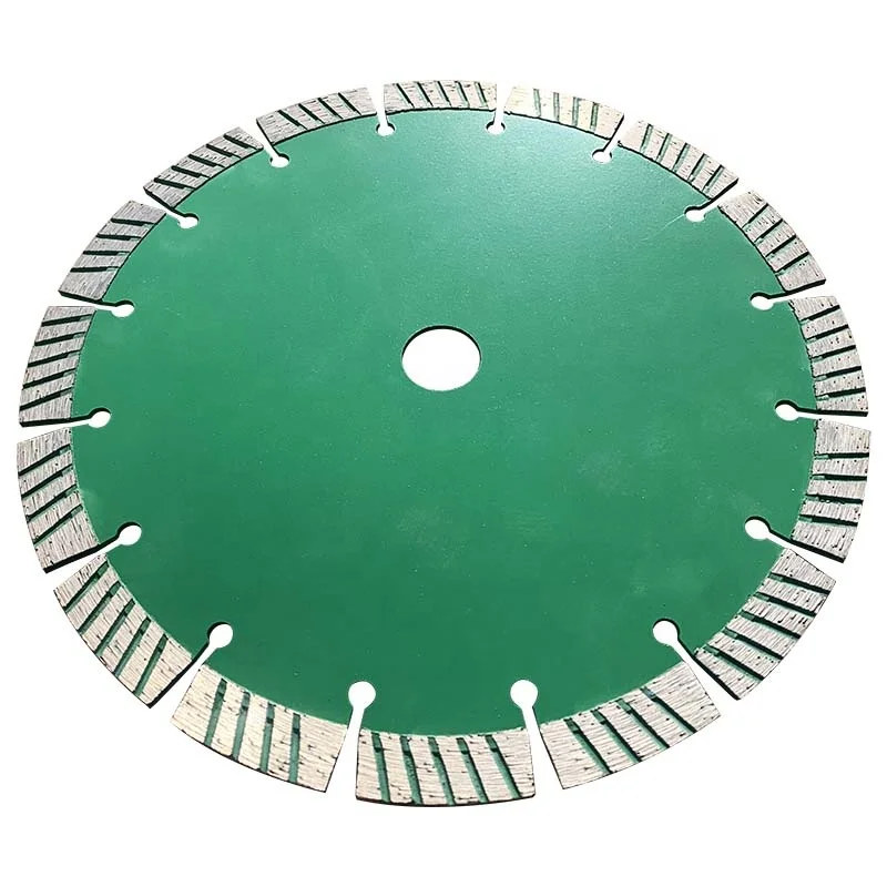 
230x15x22.23mm turbo-segment diamond circurlar saw cutting blade for reinforced concrete and hard stones. 