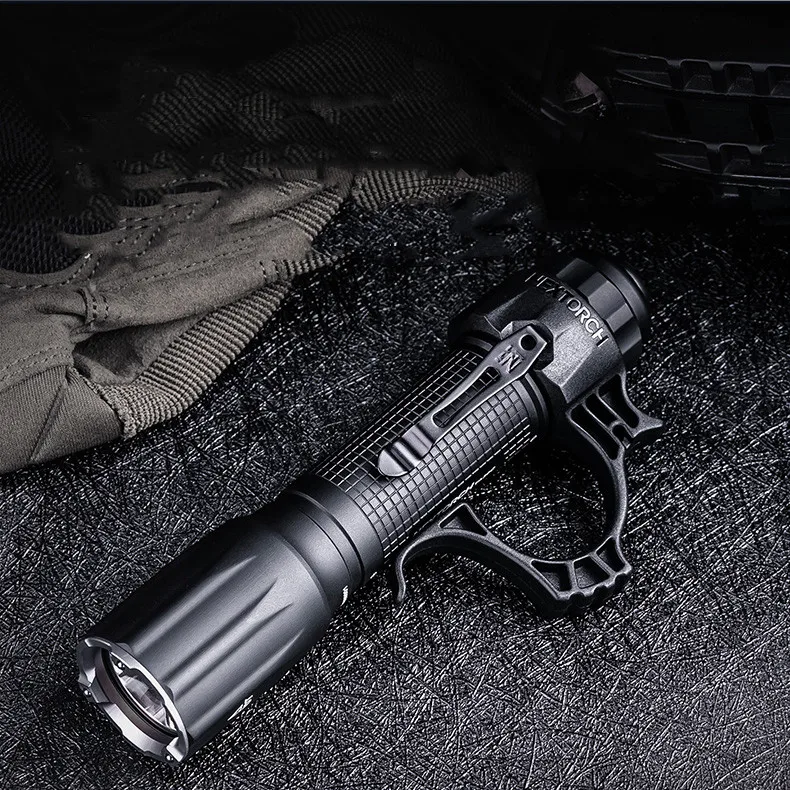 2023 new arrivals led camping lantern TA30C tactical flashlight torch light flashlight powerful  lampe torche led rechargeable