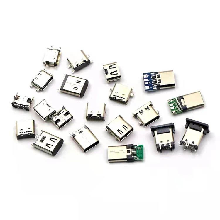 Best Price Ip67 Type c Connector Gold  Usb 3.0 Type A Male Female Pcb  Mounting Connector