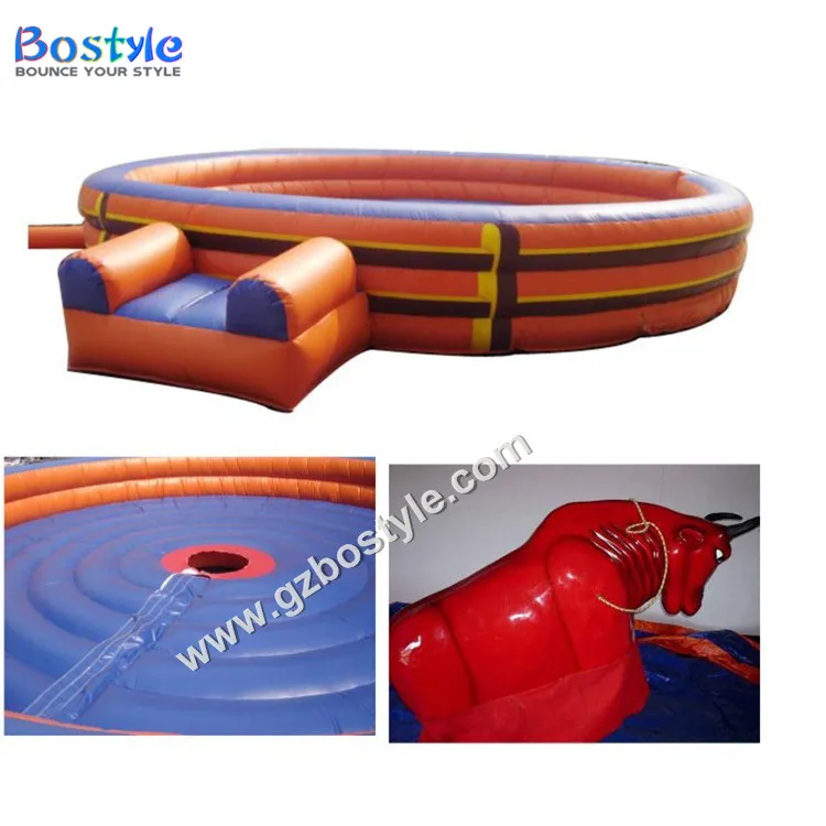 Outdoor games inflatable party games mechanical bull simulator mechanical rodeo bull for sale