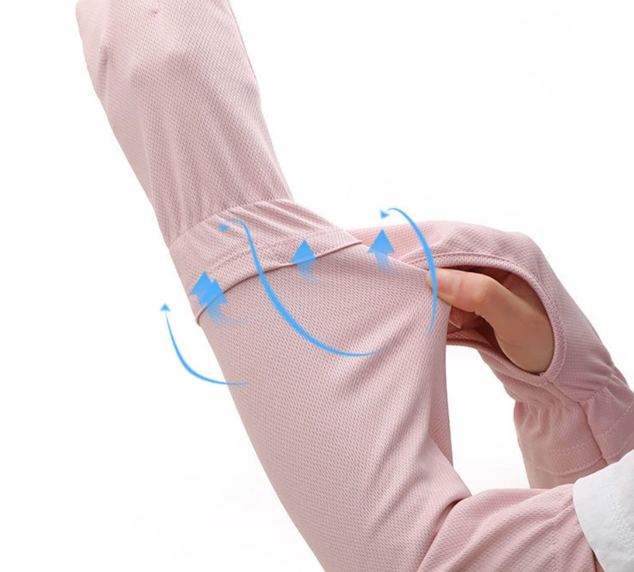 Sunscreen thin ice silk hand sleeve gloves, summer driving electric bike with loose finger cover, fashionable for men and women