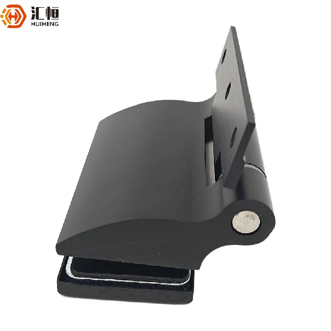 China Top Selling Black Door Glass Hinges Aluminum Hinges for Window and Doors