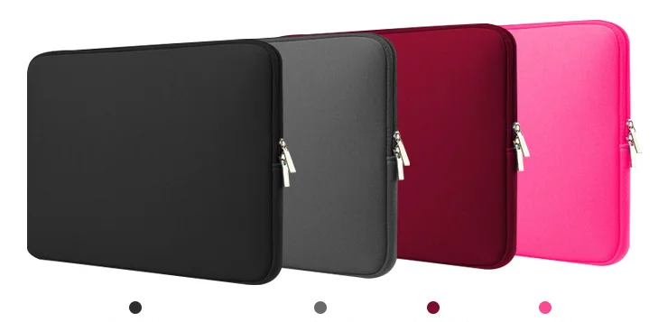 Waterproof Durable 11 13 14 15.6 Inch Notebook Soft Case Cover Protective Carrying Bag Custom Logo Neoprene Foam Computer Sleeve