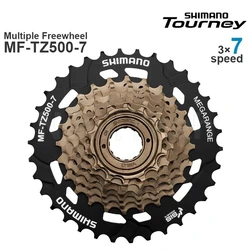 SHIMANO TOURNEY MF-TZ30-CP 6 Speed MTB Bike Bicycle TZ31 TZ500 Multiple Cassette Freewheel Metal Thread Sprocket 14-34T Parts