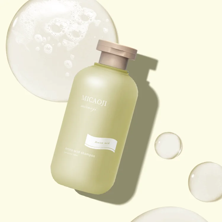 Label Private Wholesale Product Oem Hair-Repairing Hair Shampoo Silky Hair Amino Acid Shampoo For Wavy, Curly, Coily Hair