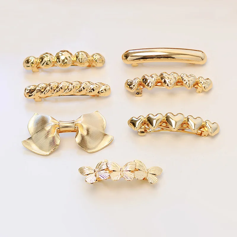 Multi Design Fashion Metal Hair Clips Barrettes