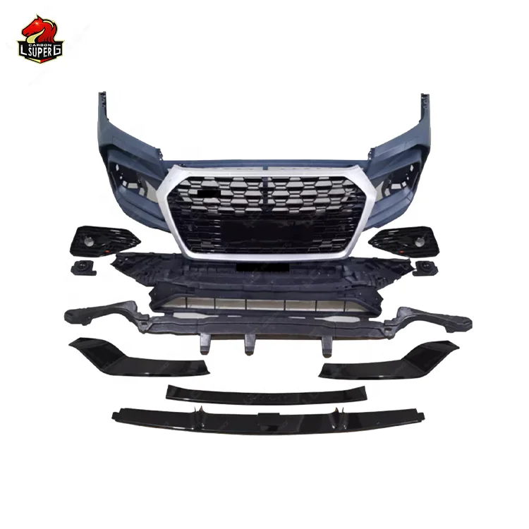 Best-selling Car Body Kit Q5 Upgrade to RSQ5 Front Bumper Grille for Audi Q5 bodykit
