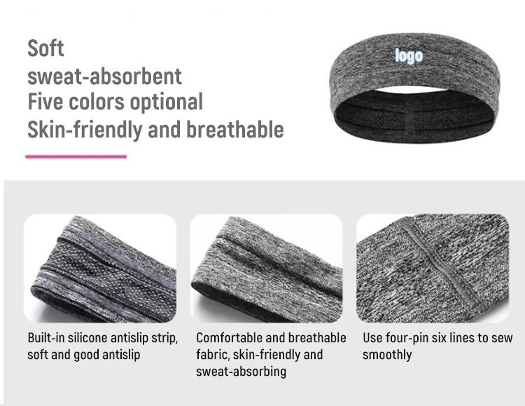 
High Quantity sweatband head yoga fitness headband 