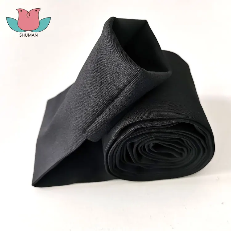 K003 Manufacturer supply jersey sweater use knitting tube ribbed cuff with high tensity