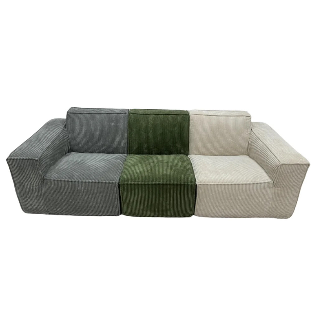 Вакуумный компрессионный диван из вельветовой ткани