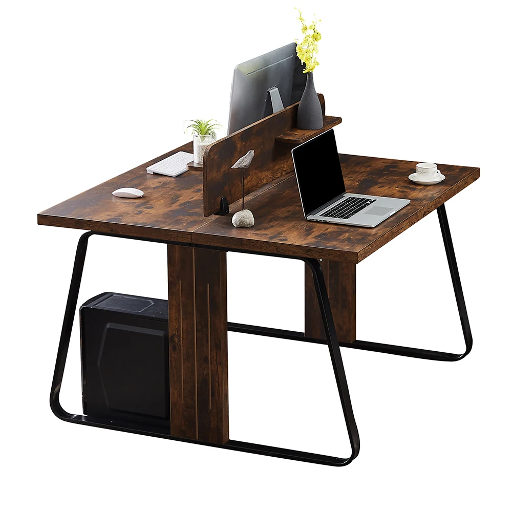 Industrial Style Modern Simple Wooden Desk Computer Desk Office Home Study Home Office Furniture