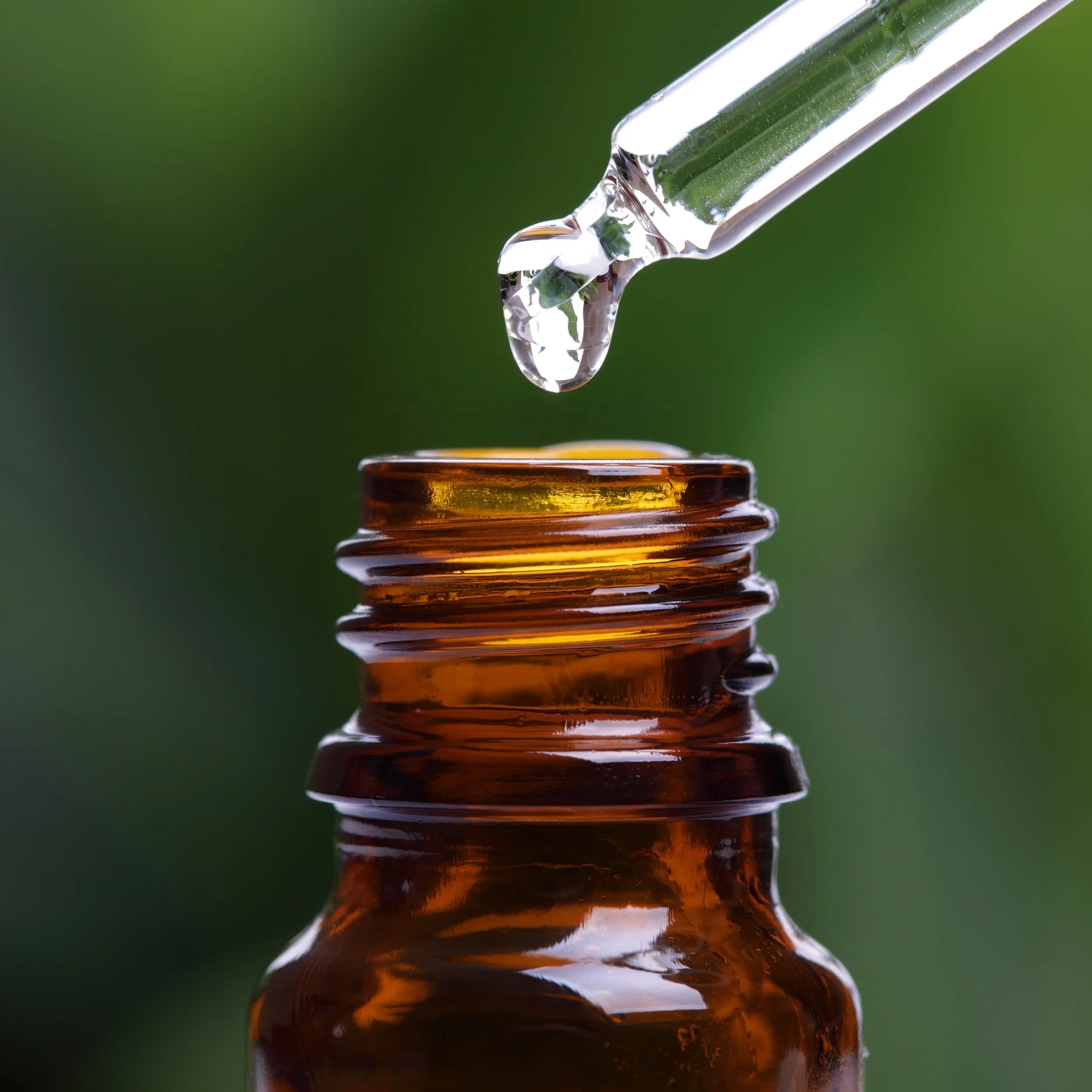 30ml Square Colorful serum Glass Bottles for Essential Oil, Cosmetic Jar