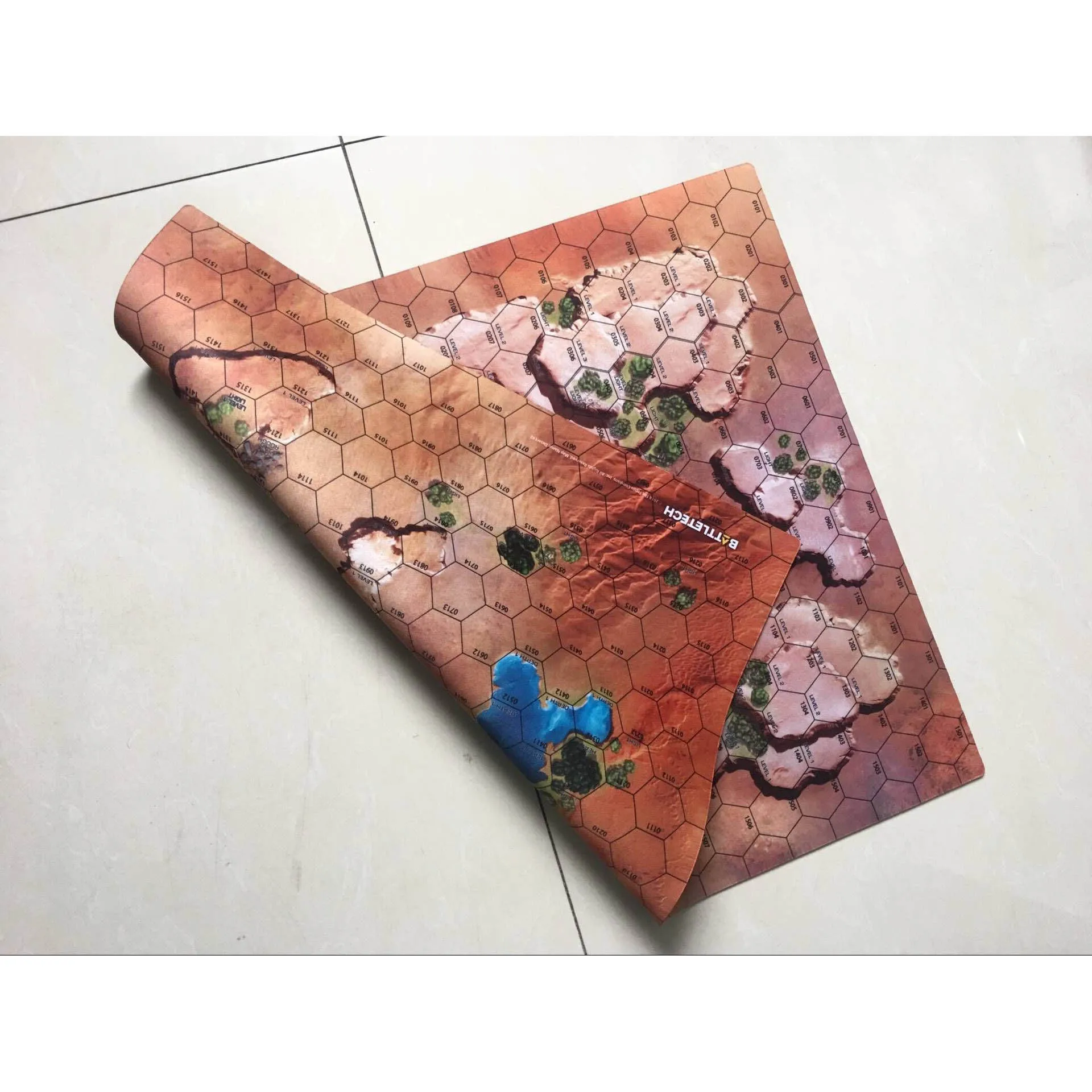 Terrain  Non Slip Tabletop Hex Battle Mats