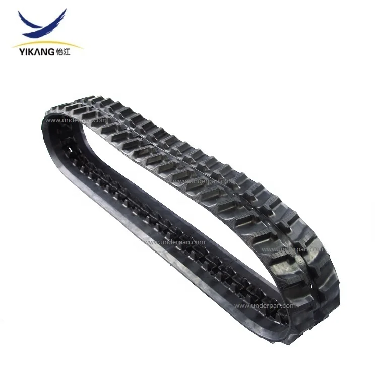 Small rubber track for130x72 150x60 150x72 180x60 180x72 190x72 200x72 240x48 230x72 230x96 250x47 250x52.5 mini excavator China