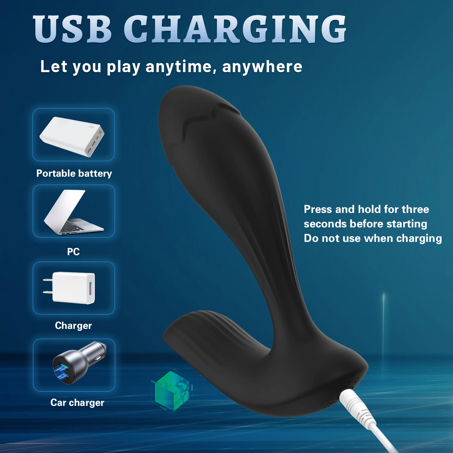 APP Controlled Telescopic Butt Plug with Cock Ring Silicone Male Anal Vibrator for Penis Delay Ejaculation and Prostate Massage