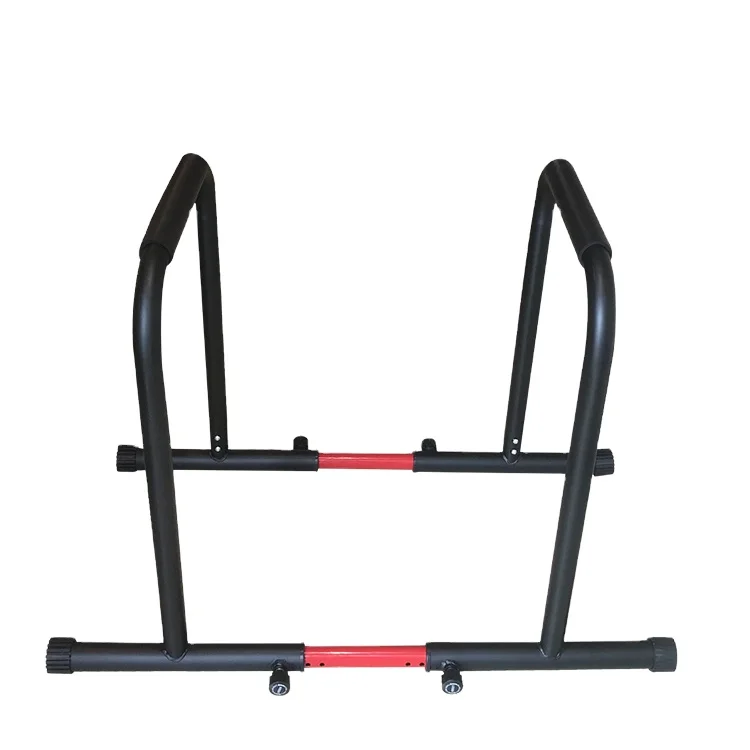 DP8225 Adjustable Dip Stand Parallel Bar Dip Bars with Double Safety Connector