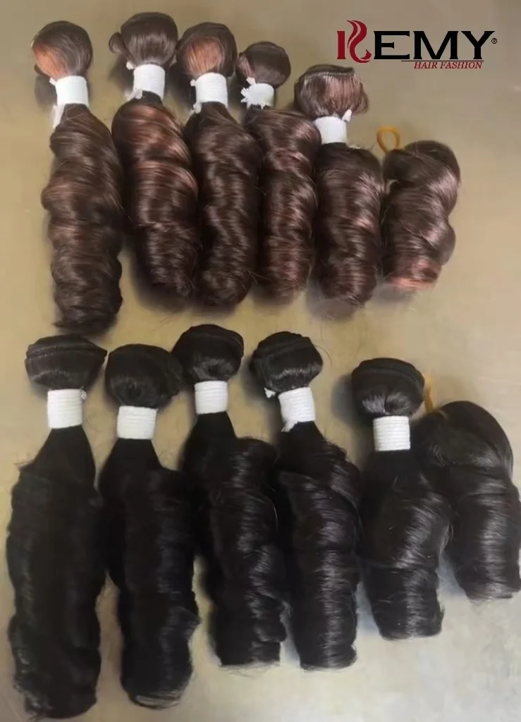 KEMY HAIR Synthetic Hair Waving Pack French Curl Loose Wave Synthetic Hair Extension Corchect Braid Spiral Curl Bundle for Women