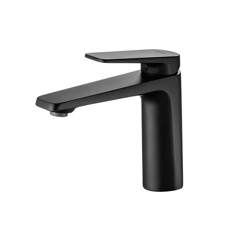 Brushed Gold Modern Design European Traditional Good Price Basin Faucet Brass Hot Cold Water Metered Faucets