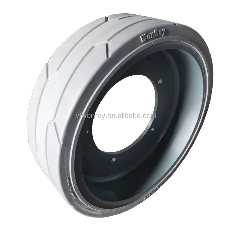 Factory Supply 406X125 (JlG16x5x12)  aftermarket parts mold on tires for JLG Upright Haulotte lifts for sale