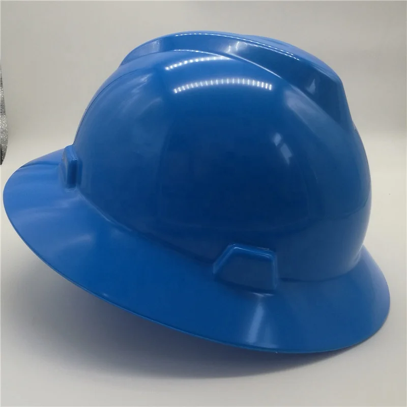 ansi construction Industrial work msa v guard safety helmet hard hats carbon fiber full brim