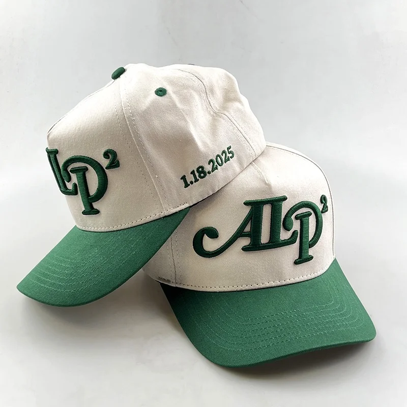 wholesale custom 3d embroidery 5 panel cap a-frame hat blank baseball hats personalized sports two tone snapback a frame hat