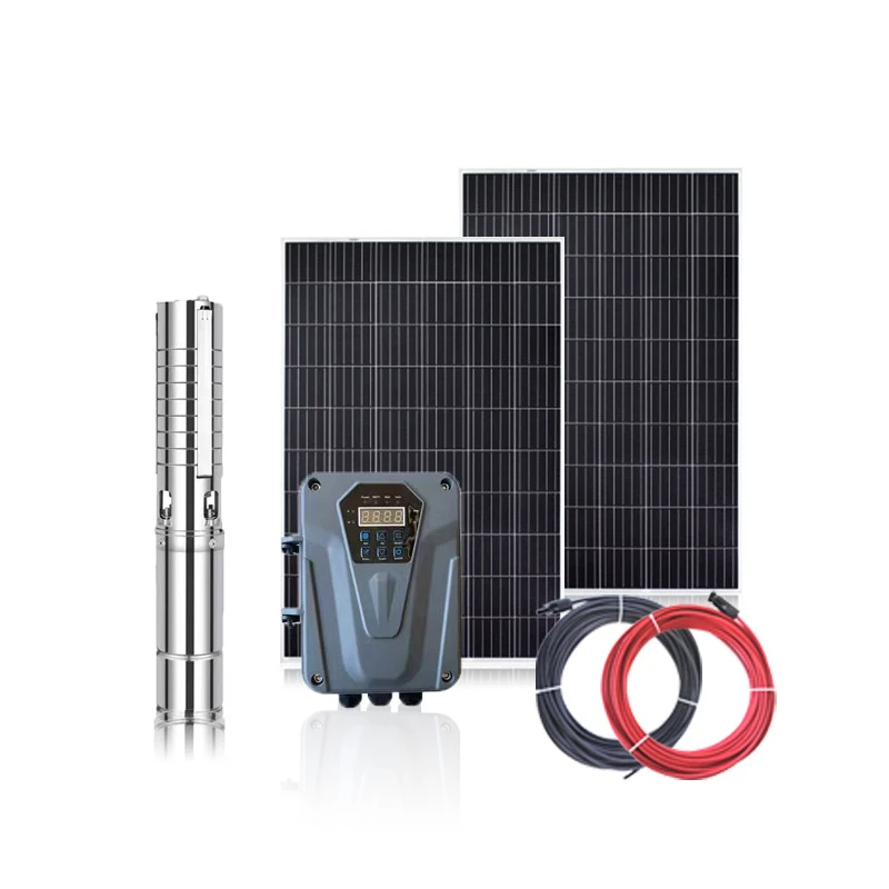 300W500W1100W Солнечная система водяного насоса постоянного тока полный комплект фотоэлектрического подъема воды без аккумуляторного