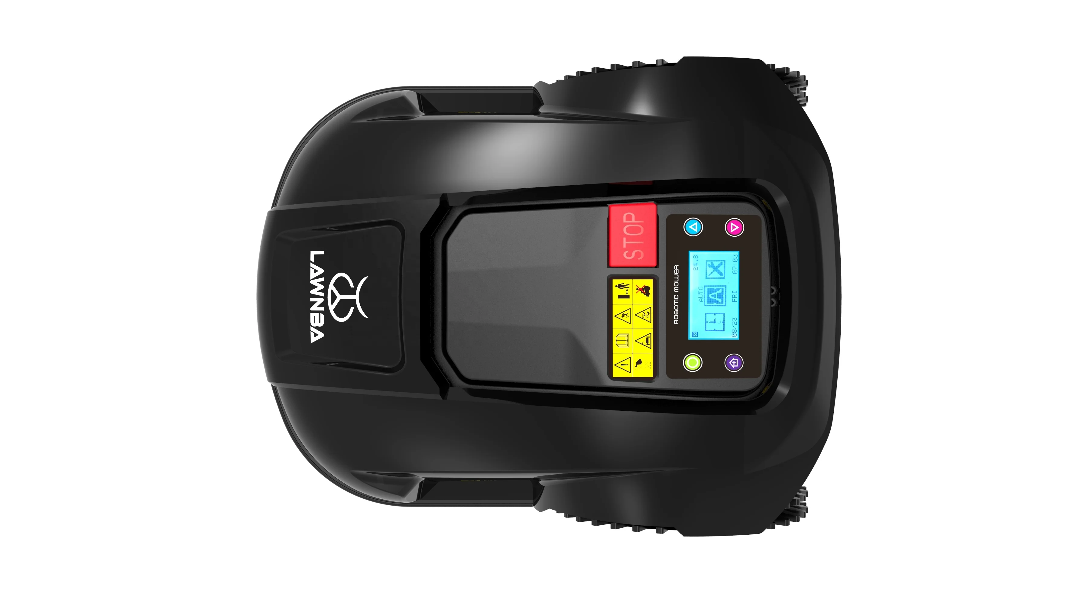 Waterproof automatic mower Lawnba E1800T for 1200m2 auto mowers