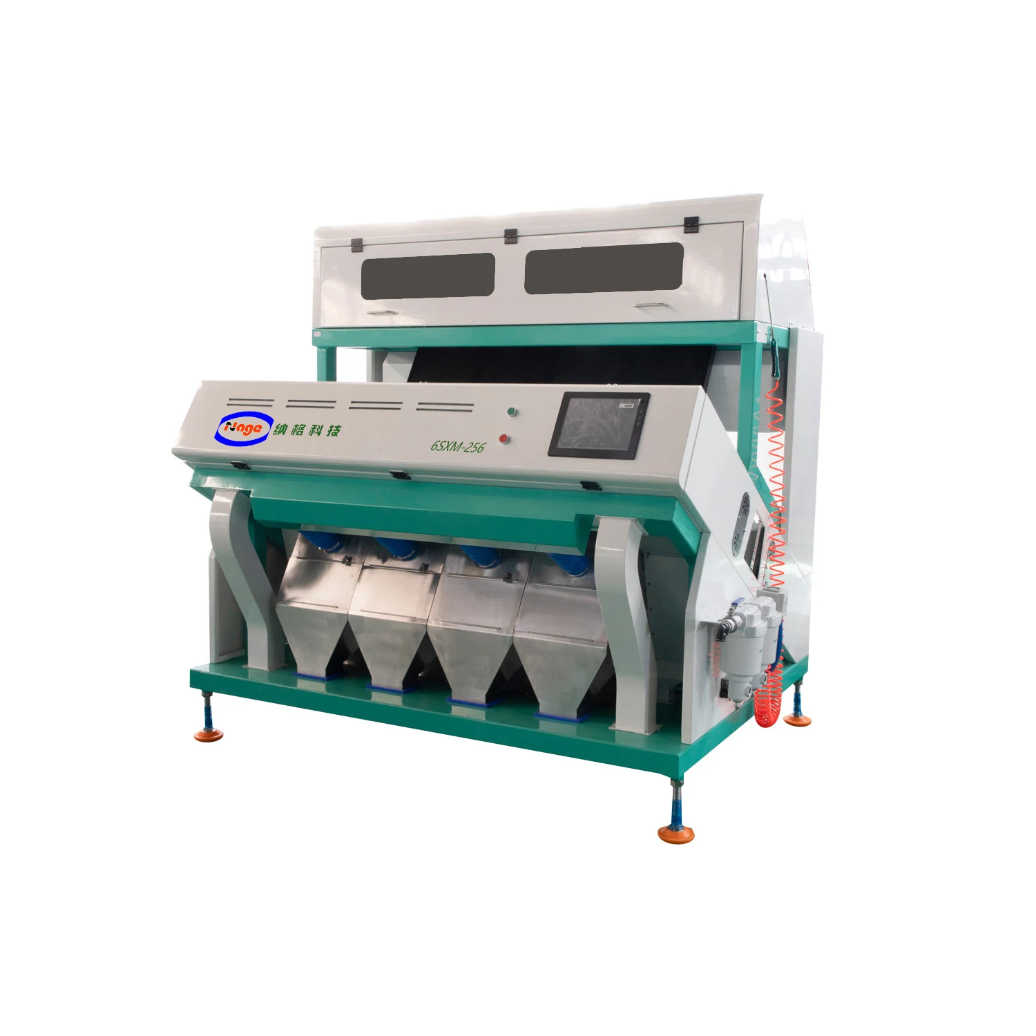 India cardamom color sorter machine 6sxz-256 channels CCD cardamom sorting machine