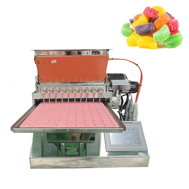 gummy candy vitamin making machine lollipop hard candy make small machine candy flower making machine