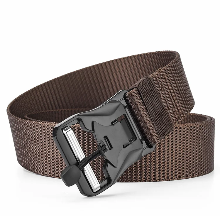 Wholesale Nylon Heavy Duty Quick Release buckle  Adjustable Comfortable  outdoor  Belt