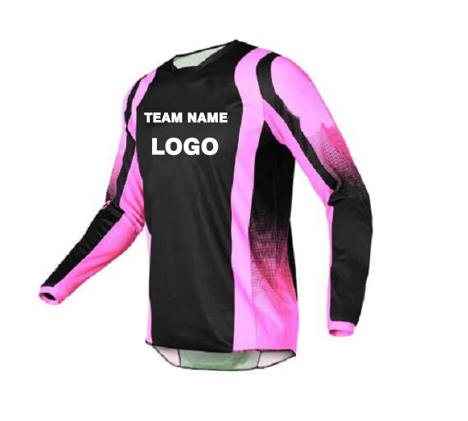 Customize Motorcycle Racing Wear Blank Motocross Jersey Dirt Bike Off-road Gear Men Long Sleeve Racing Motorcycle Clothing