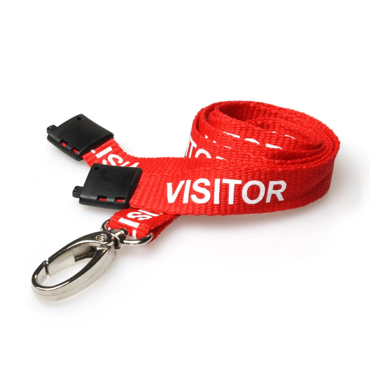 Custom Printing Neck Tool Polyester Sublimation Keychain Lanyards With Logo