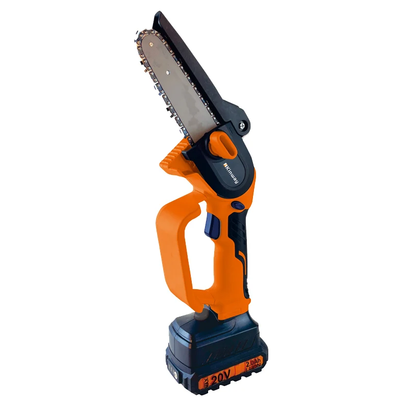 KINWAY KWMCS2101 20v li-ion battery cordless mini Chain Saw with 550# motor