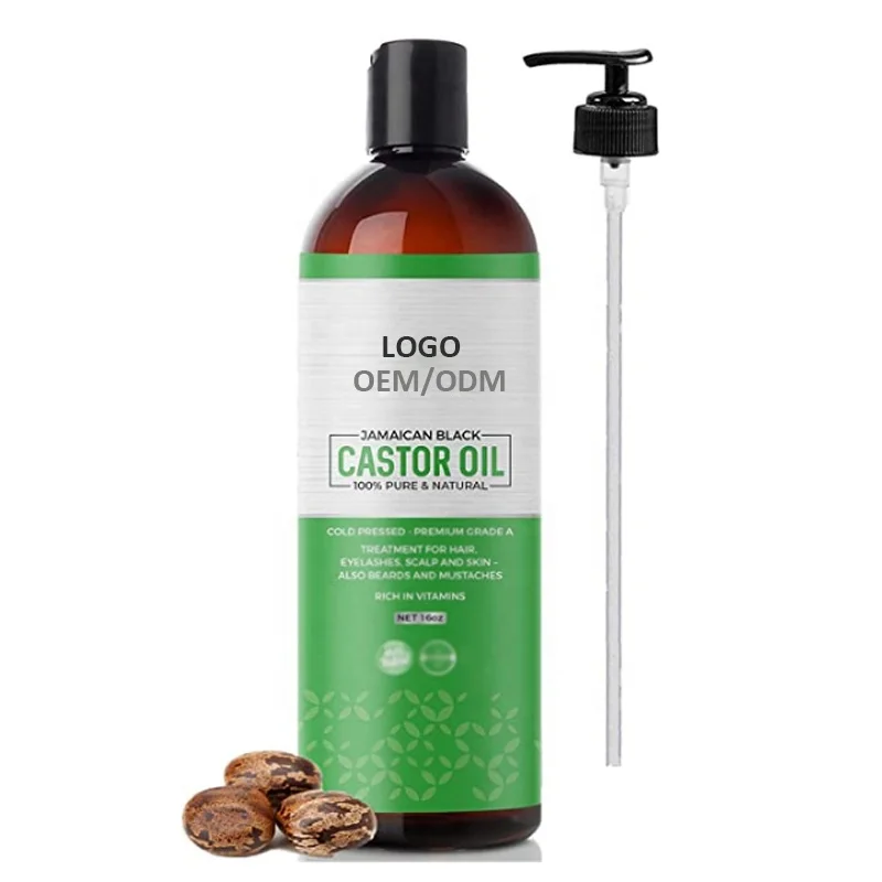 Private Label Organic Moisturizing Jamaican Black Castor Oil For Hair Growth