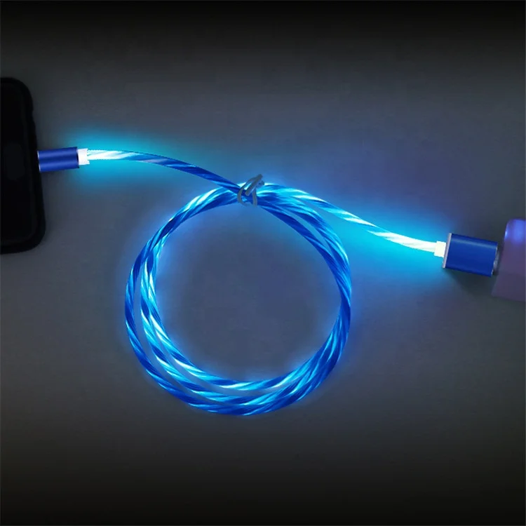 2020 new design 8 pin (1 meter length) streamer super cord streamer charger cable