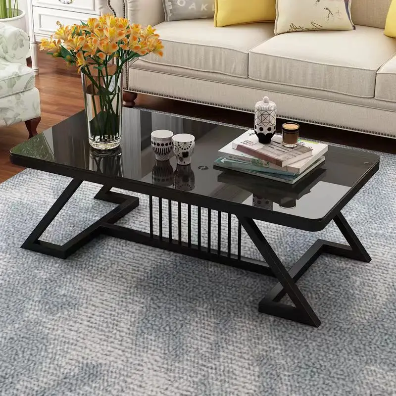 Manufacturer wholesale modern luxury customized tempered glass table top painted color marble pattern dining table coffe table