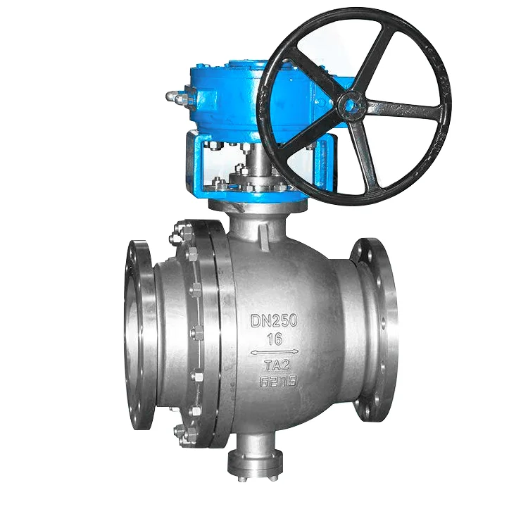 casting & forged ball valve High performance titanium flange floating ball valve
