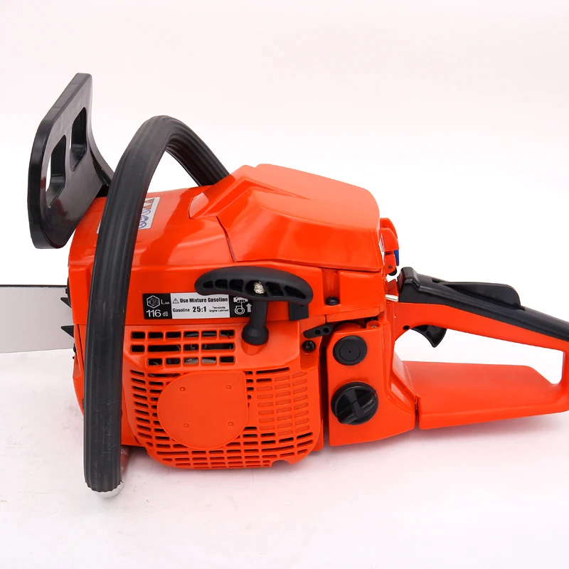 High quality 58 chain saw magnesium alloy crankshaft box, professional logging electric chain saw 3/8 22inch 72T guide plate cha
