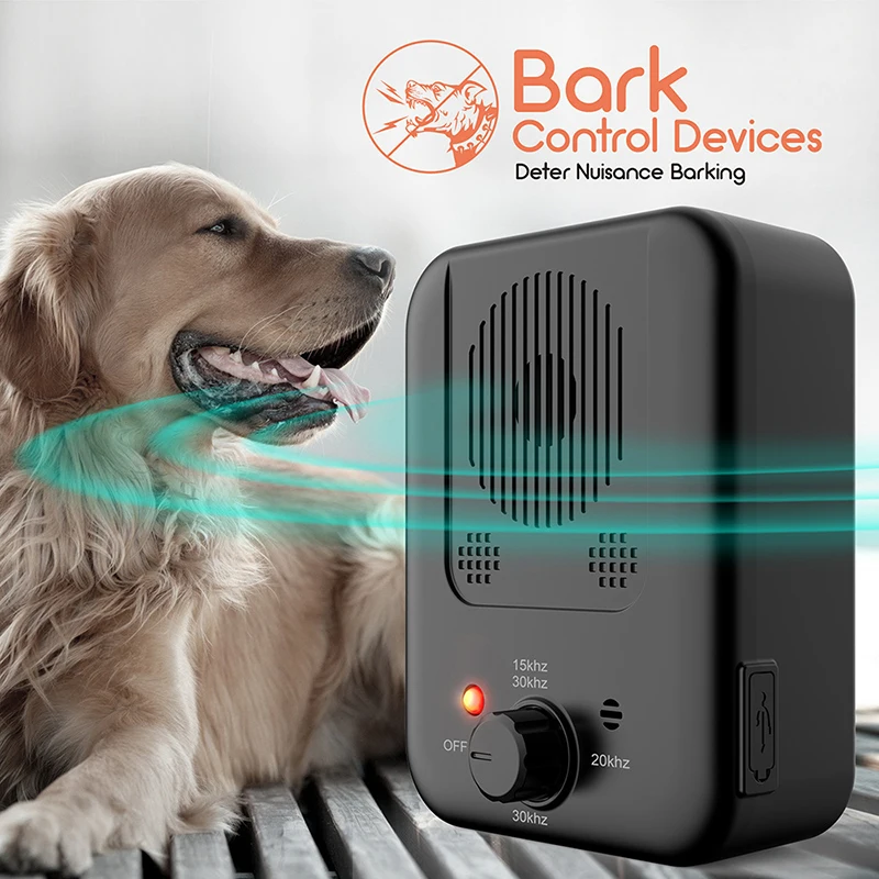 ultrasonic dog barking control device for home 3 Levels Sonic Deterrents Dog Barking Control Devices Anti Barking Device